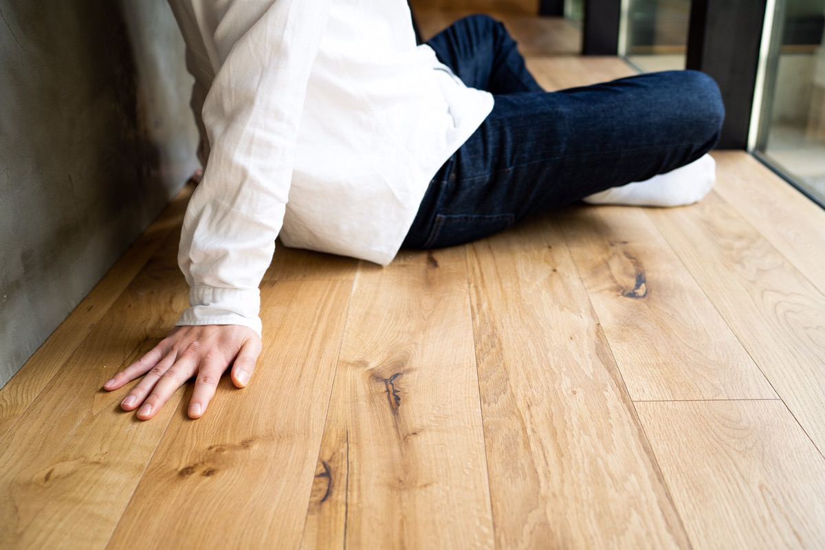 靴下いらずの「床暖房」