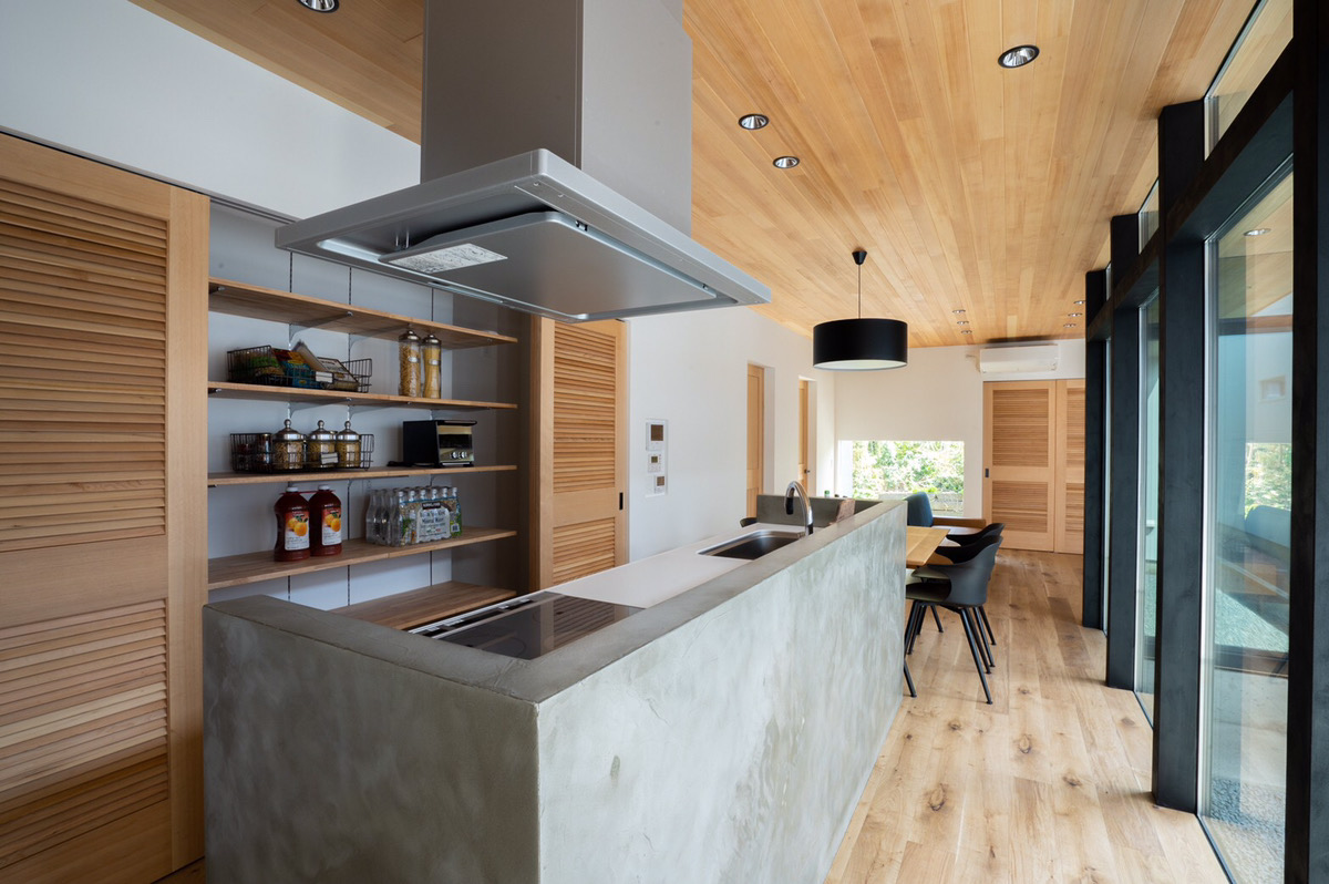 ベストポジションのキッチン