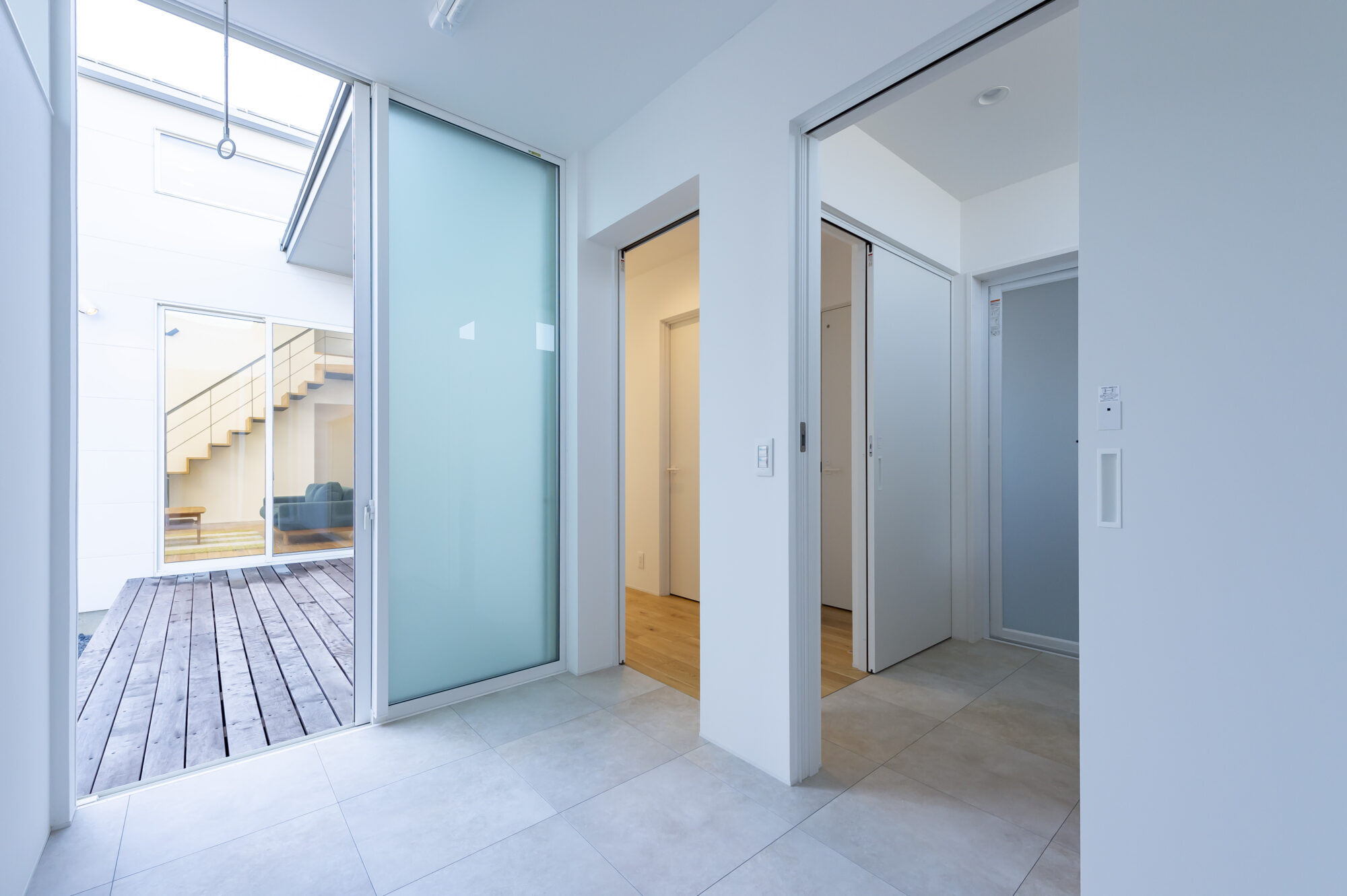 10歩以内に完結できる洗濯動線