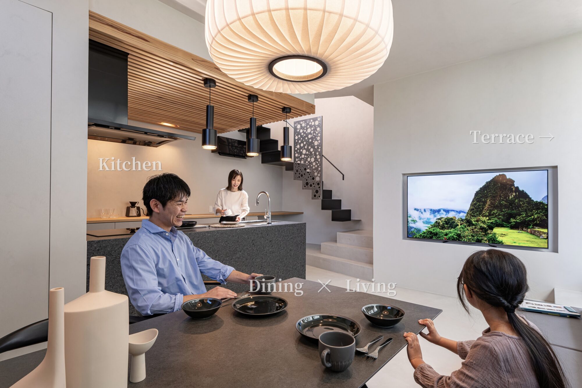 「リビングレス」がつくる心地よい家族距離