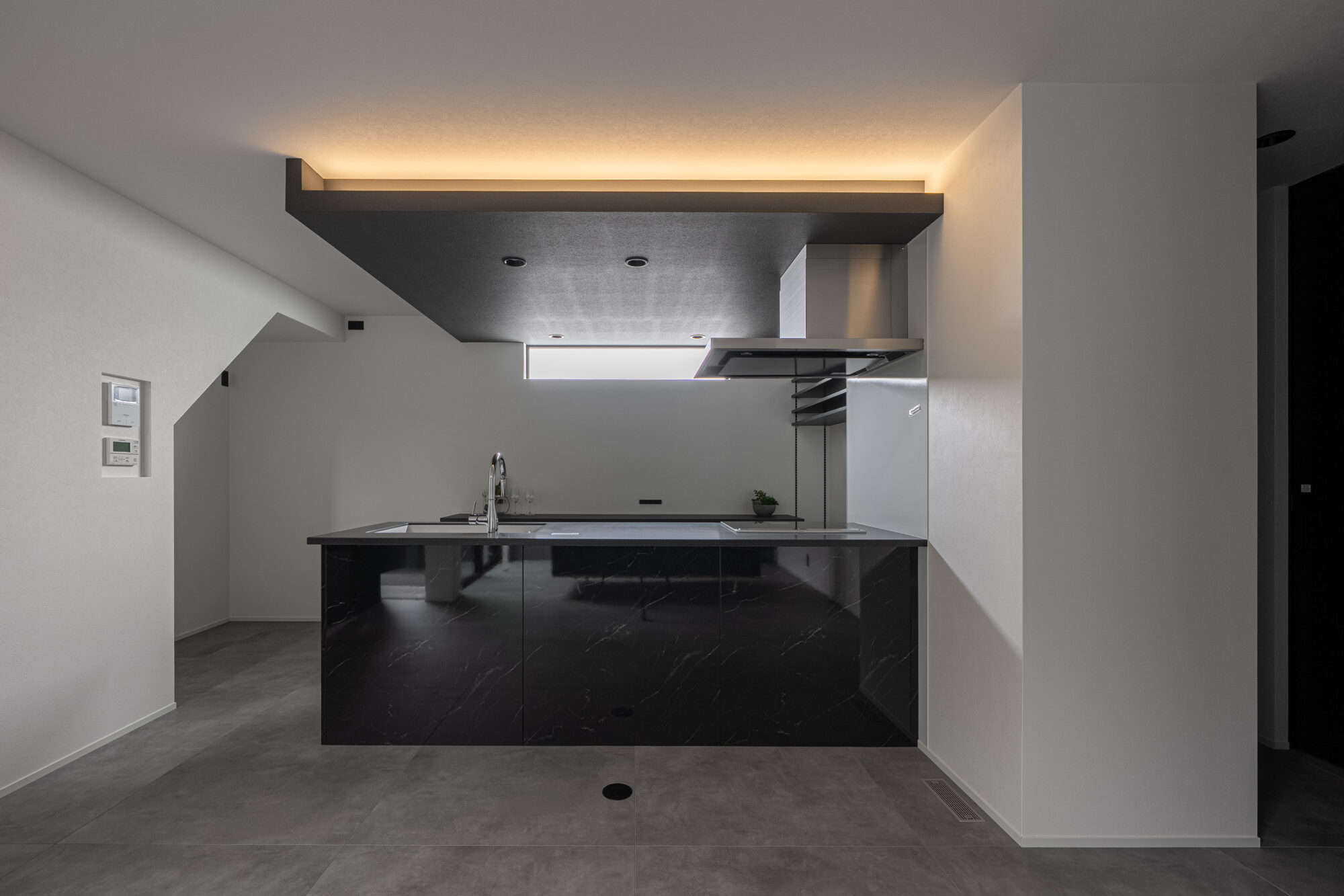 キッチン空間をひとつのインテリアに。